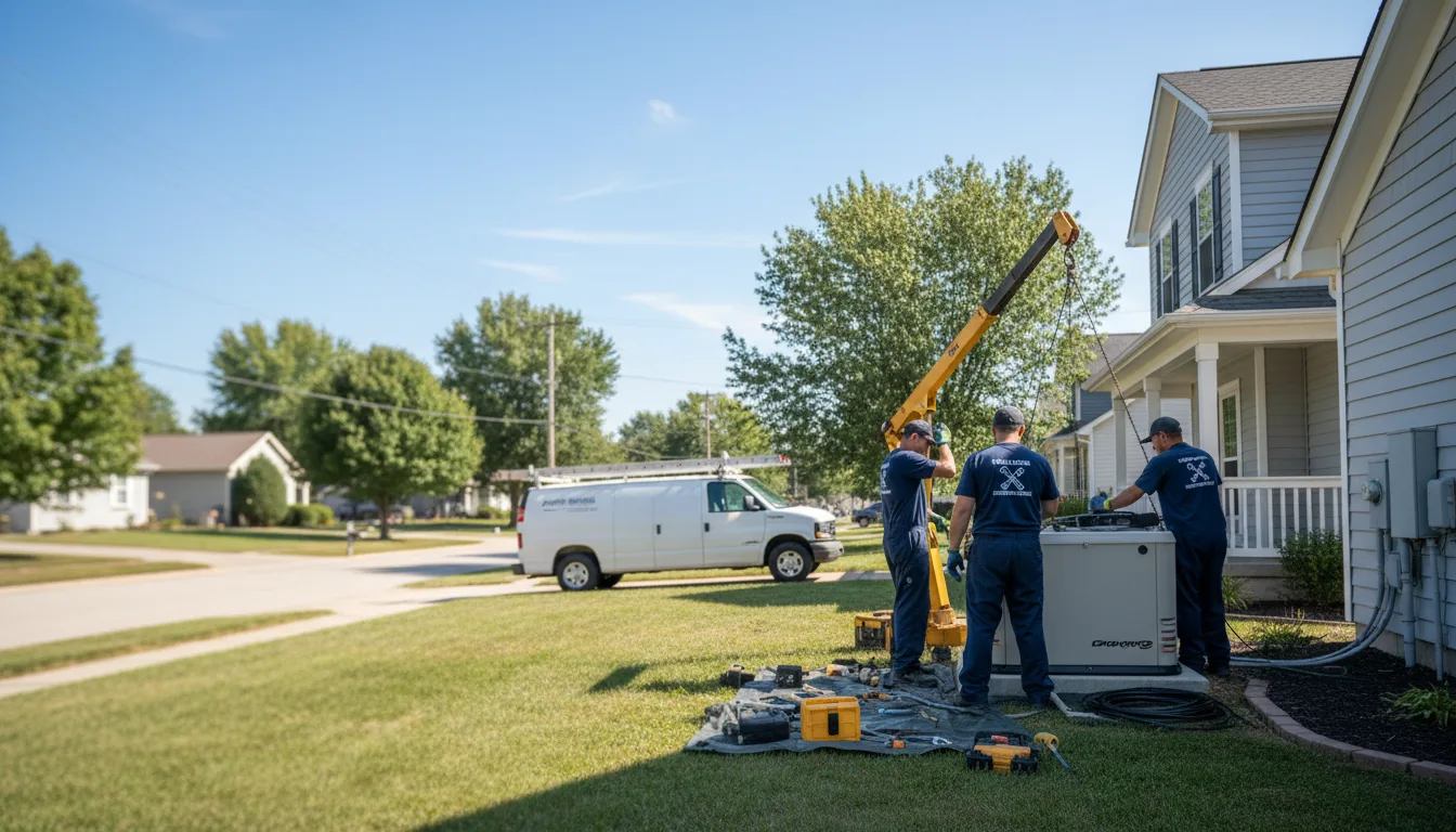 Generator Installation in Houston, TX near me